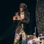 Nile Rodgers accepting his MPA Lifetime Achievement Award